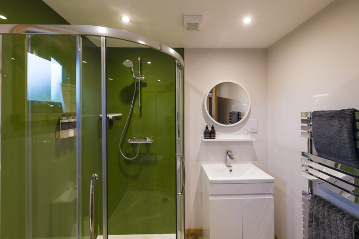 Bathroom in Glenorchy Cabin