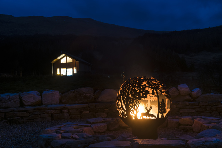 Firepit at the Glenorchy Farm Cabins (1)