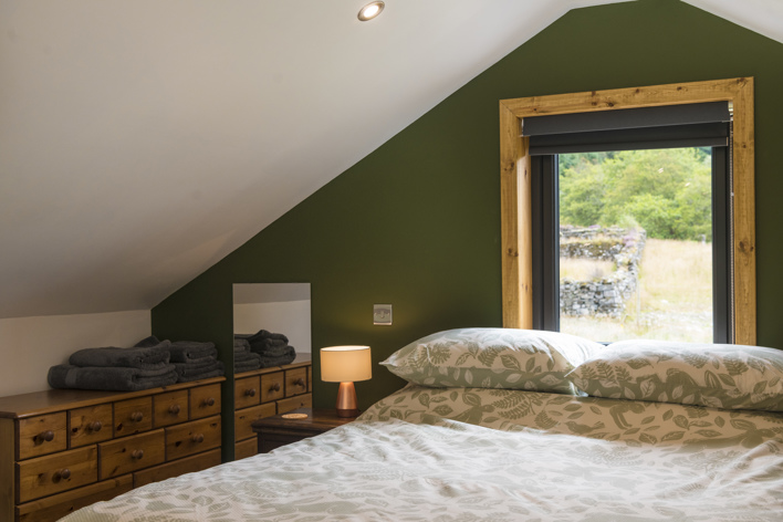 Bedroom in Tom Barr