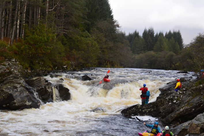 Kayaking on the Orchy River